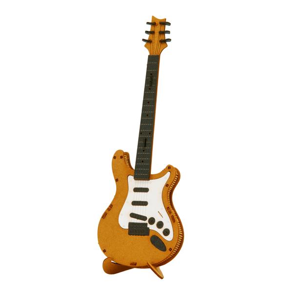 11574   3-D Paper Model Elektrisk gitar Electric guitar, Fridolin