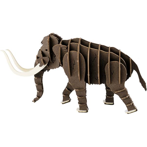11727   3-D Paper Model mammut Mammoth, Fridolin