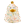 L2375  2375 Badeand, Juletre, glitrende klassisk Lilalu