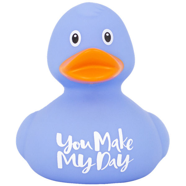 L2321  2321 Badeand, "You make my day" Duck, blå Lilalu