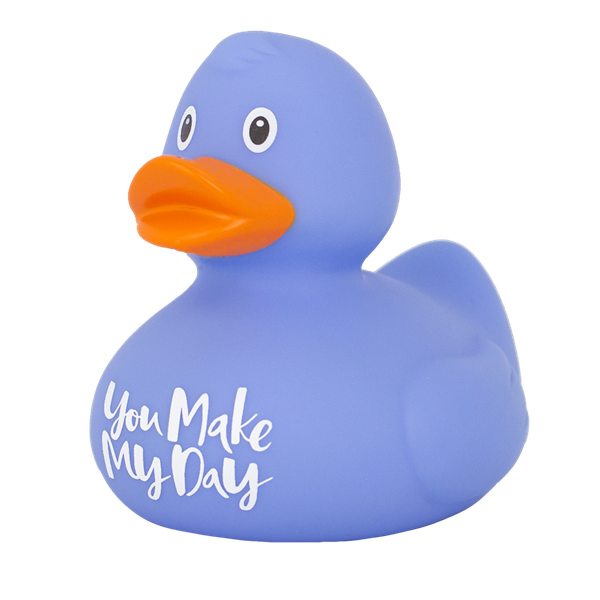 L2321  2321 Badeand, "You make my day" Duck, blå Lilalu
