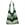 FF256060  256060 Handlenett grønne striper, rPet Polyester, Sammenleggbar, Moz