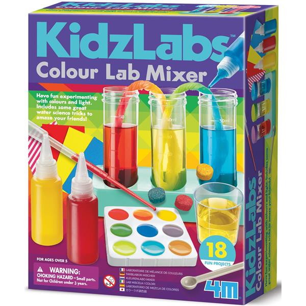 8504919 4M 00-04919 Aktivitetspakke, Colour Lab Mixer Kidz Labs, 4M