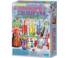 8503491 4M 00-03491 Aktivitetspakke, Fizzy Bubble and Colour KidzLabs, 4M