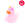 L1747  1747 Badeand Mini, Enhjørning, rosa, 5,5 cm Lilalu