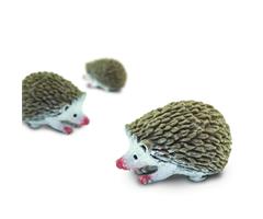 SAF100404  S100404 Good Luck Minis, Pinnsvin, 2,5 cm Sm&#229; figurer, myk plast SAFARI