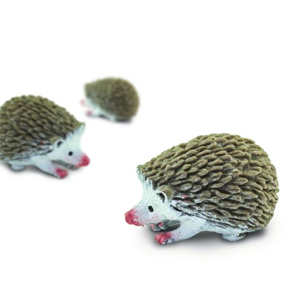 SAF100404  S100404 Good Luck Minis, Pinnsvin, 2,5 cm Små figurer, myk plast SAFARI