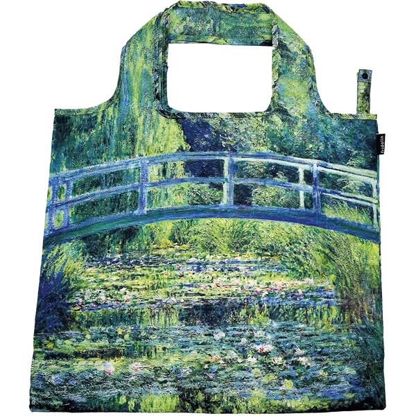 40557   Handlenett, Claude Monet, display ECO, 48x60 cm, Fridolin