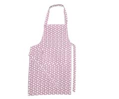 FF242911  242911 Forkle Moz resirkulert bomull, rosa/hvit Moz