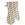 FF243280  243280 Grillvante, res.bomull beige/hvit m/små elger, Moz