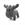 FF231105 MOZ 231105 Kosedyr, Moz, 20 cm, grå Small, Moz