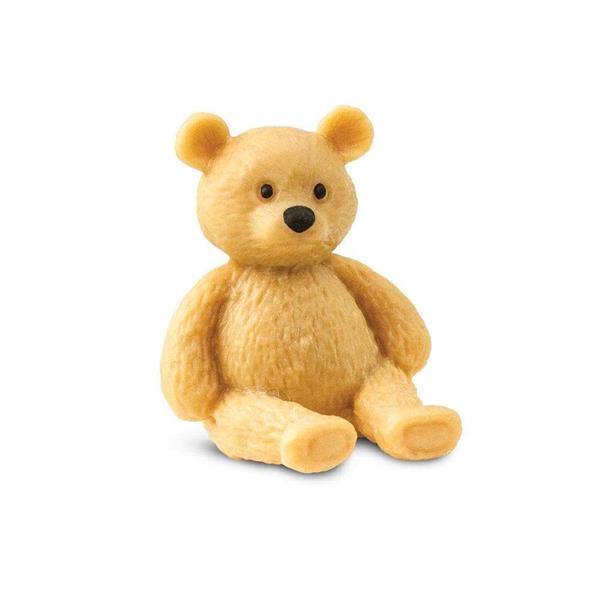 SAF100038  S100038 Good Luck Minis, Teddybjørn, 2,5 cm Små figurer, myk plast SAFARI