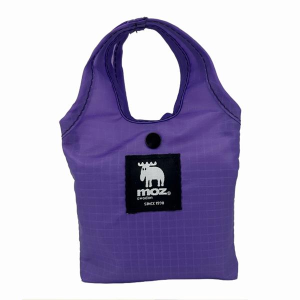 FF256106  256106 Handlenett lilla, rPet, 2 ass.farger Polyester, Sammenleggbar, Moz