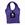 FF256106  256106 Handlenett lilla, rPet, 2 ass.farger Polyester, Sammenleggbar, Moz