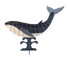 F11725  11725 3-D Paper Model bl&#229;hval Blue Whale, Fridolin