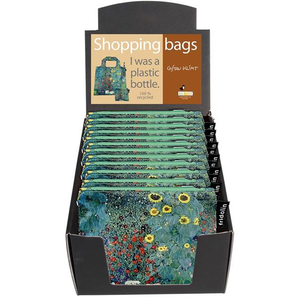 40582   Handlenett, Klimt, Farm Garden, display ECO, 48x60 cm, Fridolin