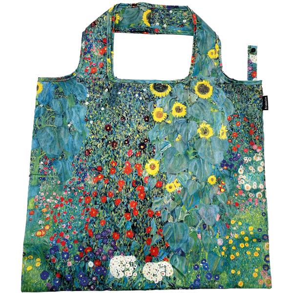 40582   Handlenett, Klimt, Farm Garden, display ECO, 48x60 cm, Fridolin