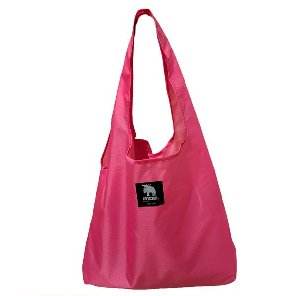 FF256111  256111 Handlenett rød, rPet Polyester, Sammenleggbar, Moz