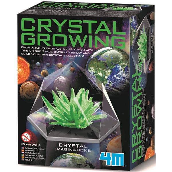 8503931 4M 00-03931/EU Aktivitetspakke, Crystal Growing - green Science in action, 4M
