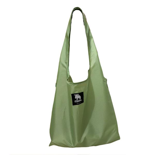 FF256160  256160 Handlenett grønn, rPet, 2 ass.farger Polyester, Sammenleggbar, Moz