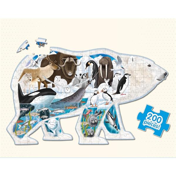U225707  225707 Puslespill, Wildlife World - Arctic Display, Lagoon