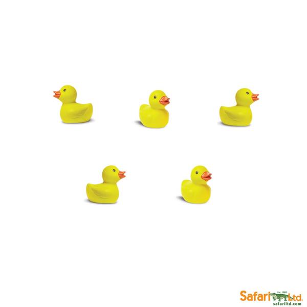 SAF349222  S349222 Good Luck Minis, Badeand, 2,5 cm Små figurer, myk plast SAFARI