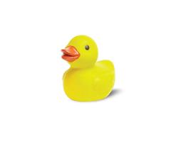 SAF349222  S349222 Good Luck Minis, Badeand, 2,5 cm Sm&#229; figurer, myk plast SAFARI