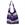 FF256006  256006 Handlenett lilla striper, rPet Polyester, Sammenleggbar, Moz