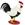 11731   3-D Paper Model hane Rooster, Fridolin