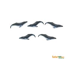 SAF350822  S350822 Good Luck Minis, Kn&#248;lhval, 2,5 cm Sm&#229; figurer, myk plast SAFARI