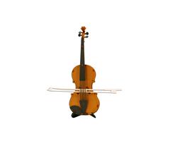 11573   3-D Paper Model Fiolin Violin, Fridolin