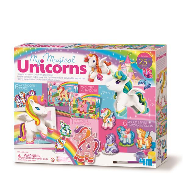 8505536 4M 00-05536 Aktivitetspakke, My Magical Unicorns 4M