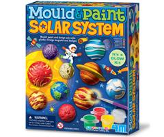 8504793 4M 00-04793 Aktivitetspakke, Solar System,GlowInDark 4M Mould &amp; paint