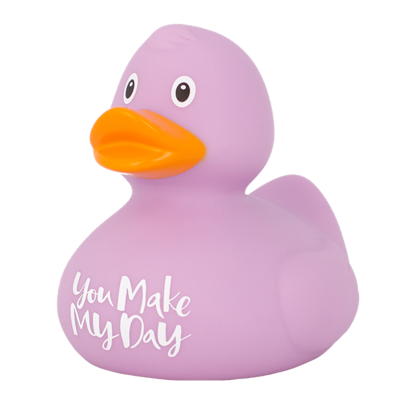 L2320  2320 Badeand, "You make my day" Duck, lilla Lilalu