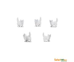 SAF349622  S349622 Good Luck Minis, Kattunge, 2,5 cm Sm&#229; figurer, myk plast SAFARI