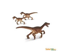 SAF353922  S353922 Good Luck Minis, Velociraptor, 2,5 cm Sm&#229; figurer, myk plast SAFARI