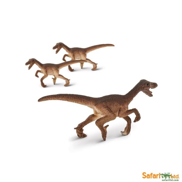 SAF353922  S353922 Good Luck Minis, Velociraptor, 2,5 cm Små figurer, myk plast SAFARI