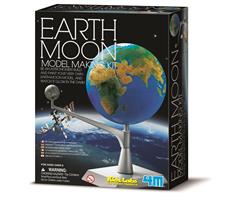 8503241 4M 00-03241 Aktivitetspakke, Earth-Moon Model Kit Kidz Labs 4M