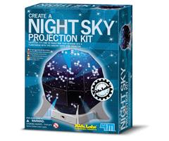 8513233 4M 00-13233 Aktivitetspakke, Night Sky Projection Ki Kidz Labs 4M