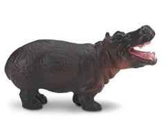 SAF343022  S343022 Good Luck Minis, Flodhest, 2,5 cm Sm&#229; figurer, myk plast SAFARI