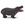 SAF343022  S343022 Good Luck Minis, Flodhest, 2,5 cm Små figurer, myk plast SAFARI