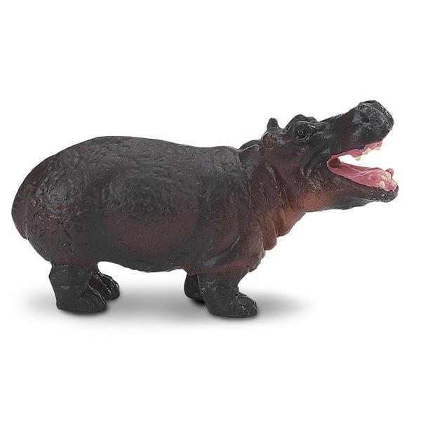 SAF343022  S343022 Good Luck Minis, Flodhest, 2,5 cm Små figurer, myk plast SAFARI