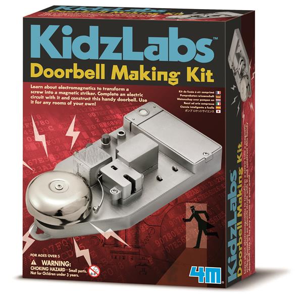 8503368 4M 00-03368 Aktivitetspakke, Doorbell Making Kit Kidz Labs, 4M