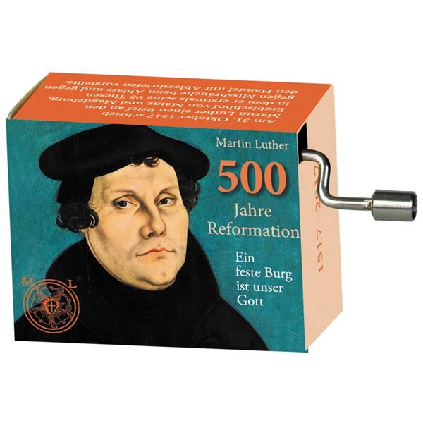 58500   Spilledåser, art&music, Martin Luther Display, Fridolin
