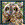 WK00095  00095 Postkort, 3D, kvadratiske, Ugle Owl, Worth Keeping