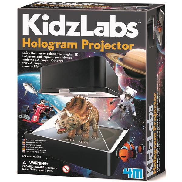 8503394 4M 00-03394 Aktivitetspakke, Hologram Projector Kidz Labs, 4M
