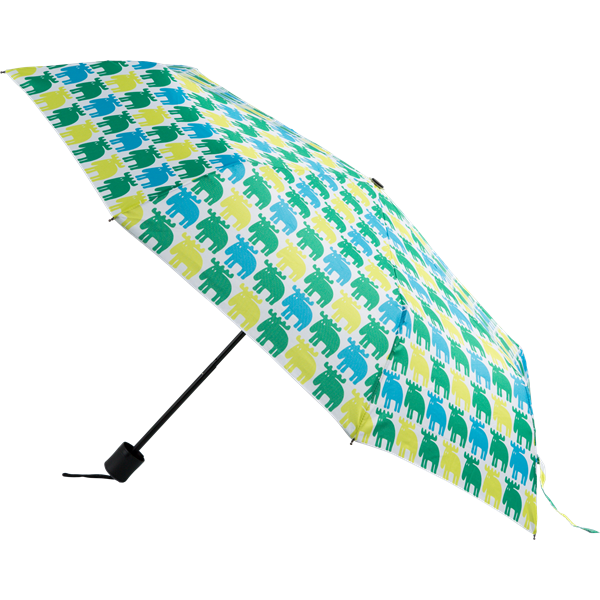 FF861460  861460 Paraply Classic, lime/turkos/grön Moz