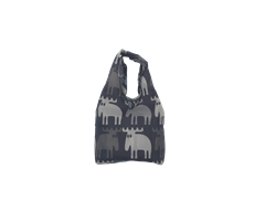 FF866005  866005 Handlenett Classic, gr&#229;/svart, rPet Polyester, Sammenleggbar, Moz
