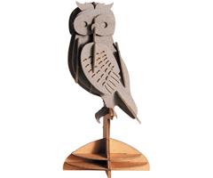 11658   3-D Paper Model Ugle Owl, Fridolin