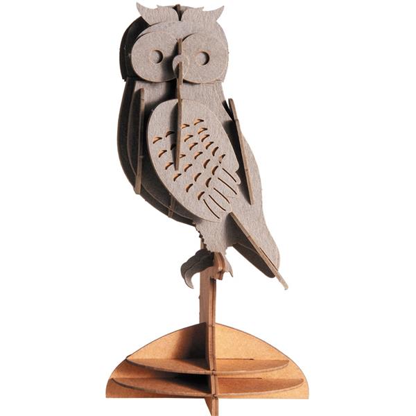 11658   3-D Paper Model Ugle Owl, Fridolin